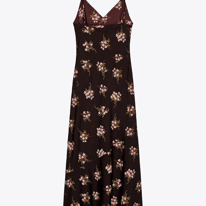Moudda ZARA - Robe Midi Lingerie - Mini Imprimé Floral & Bretelles Dos - Tunisie 2