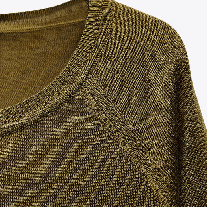 Moudda ZARA - Nouveau Pull - Col Caja & Manches Raglan - Tunisie 3