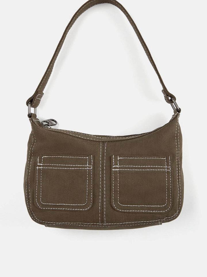 Moudda PULL & BEAR - Sac à Bandoulière Canvas Poche - Tunisie 7