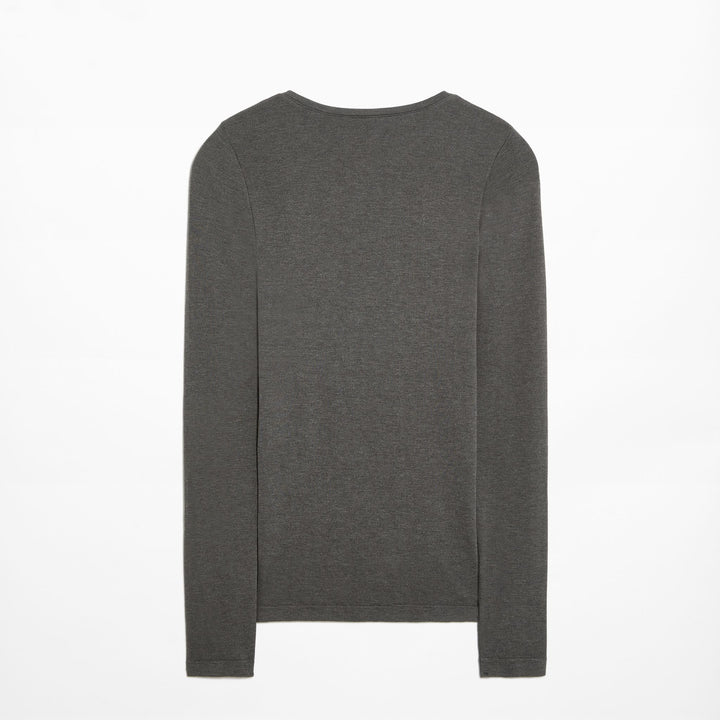Moudda Oysho - T-Shirt Base Layer Sans Coutures Manches Longues Moyen - Tunisie 1