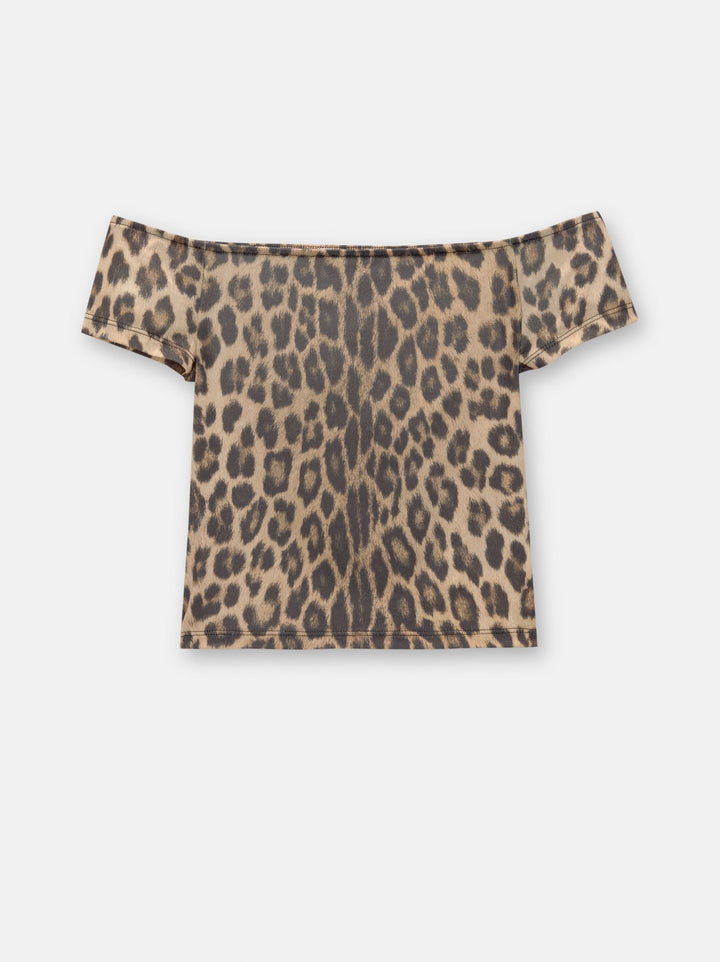 Moudda PULL & BEAR - Body Top Épaule Léopard - Tunisie 3