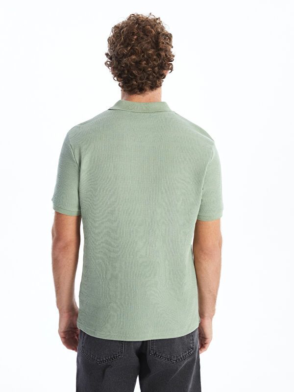 Moudda LC Waikiki - T-shirt col polo manches courtes en jersey - Tunisie 4