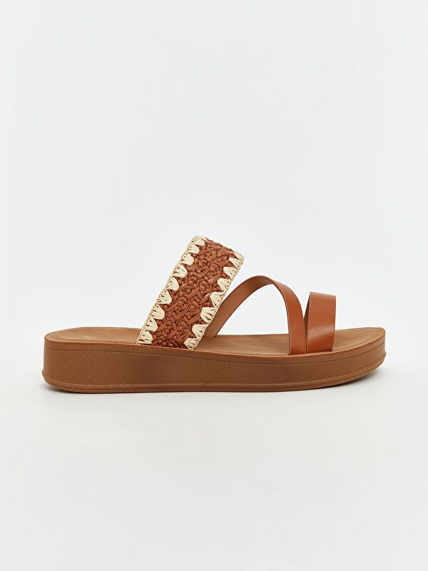 Moudda LC Waikiki - Pantoufles Femme Tabac - Tunisie 2