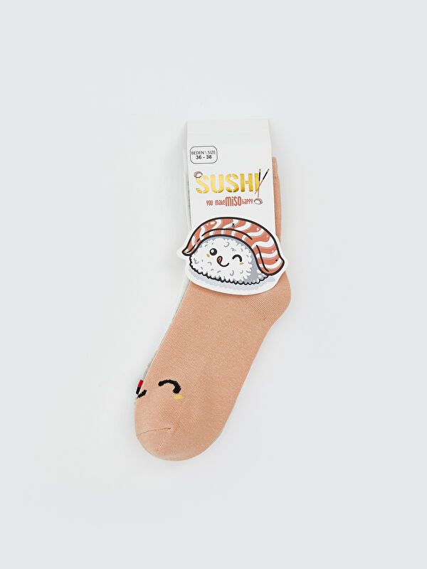 Moudda LC Waikiki - Chaussettes courtes Fille Corail pâle - Tunisie 1