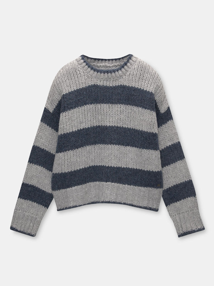 Moudda PULL & BEAR - Pull Pacific Rayure Galga Épaisse - Tunisie 1