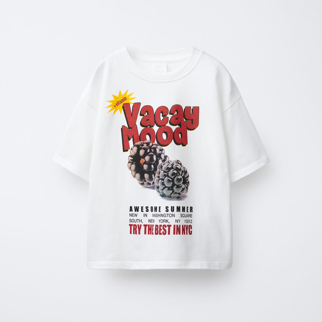 Moudda ZARA - T-Shirt - Imprimé Photo Fruits - Tunisie 1
