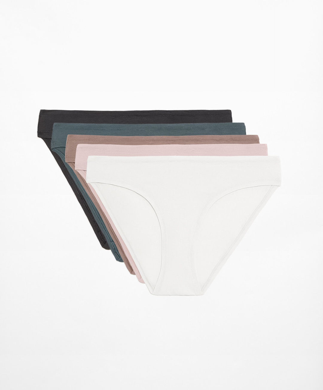 Moudda Oysho - Pack 5 Culottes Coton - Couleurs Soft Sunset - Tunisie 1