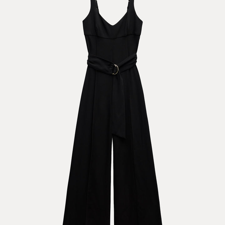 Moudda ZARA - Combinaison longue pli creux central ceinture boucle dorée - Tunisie 1