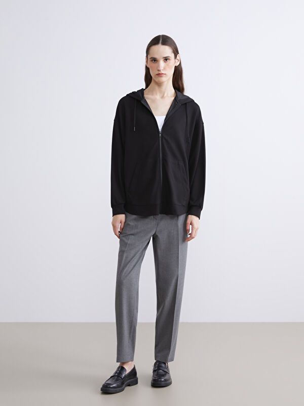 Moudda LC Waikiki - Cardigan en jersey Femme Noir - Tunisie 2