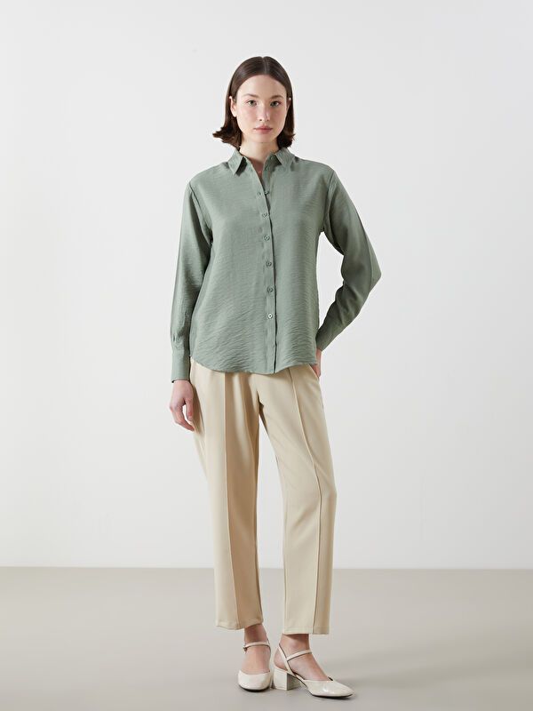 Moudda LC Waikiki - Chemise tissée cv à manches longues pour Femmes - Tunisie 2