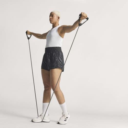 Moudda Adidas - Short de training taille haute toile imprimé intégral Pacer - Tunisie 8