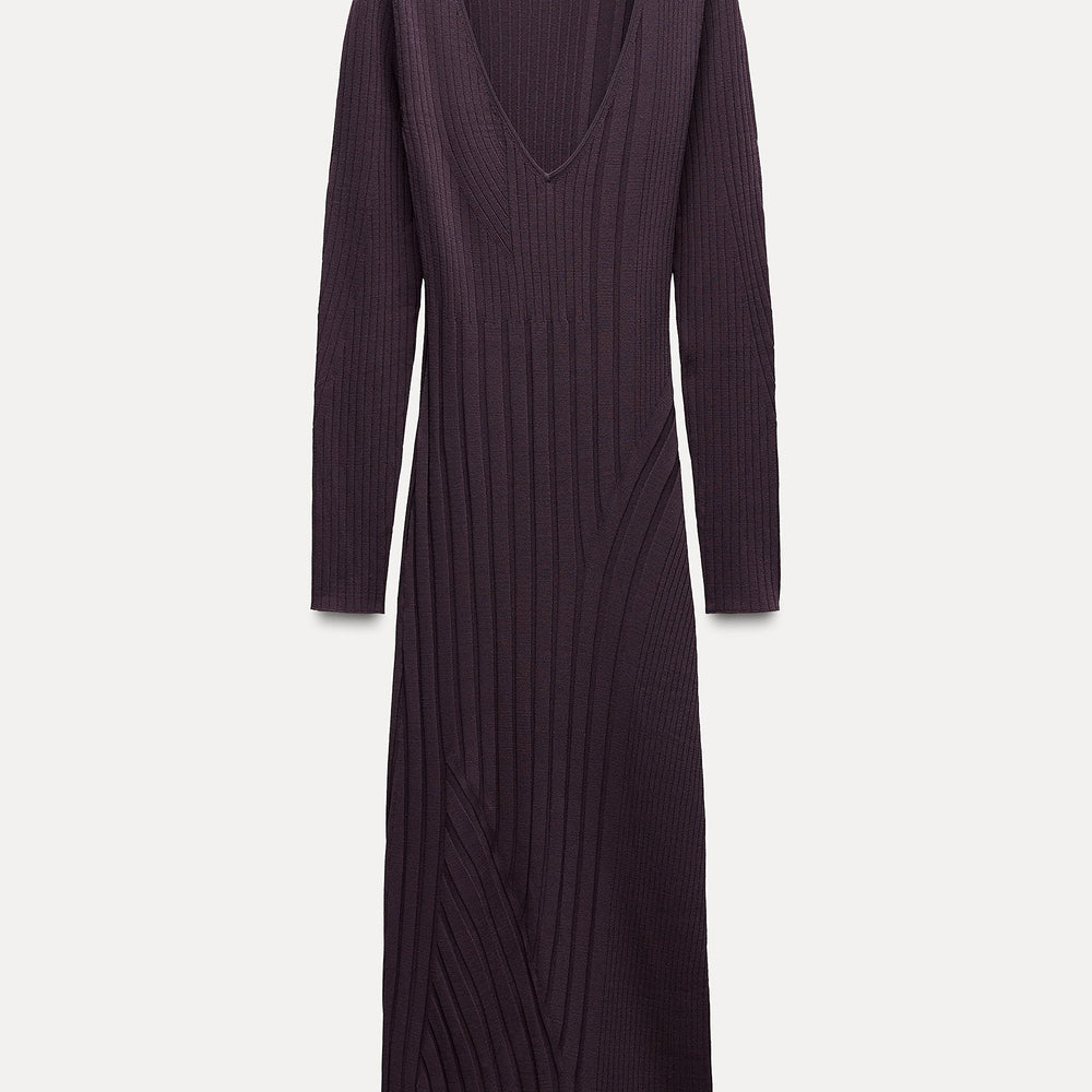 Moudda ZARA - Robe côtelée irrégulière - Tunisie 2