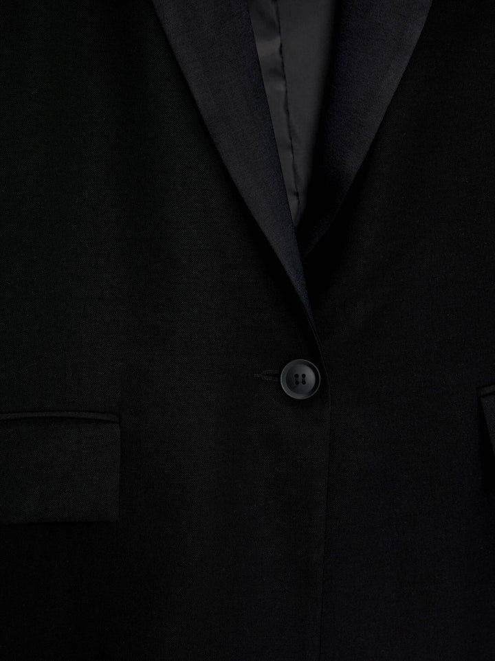 Moudda PULL & BEAR - Blazer - Revers Satin Nuit - Tunisie 4