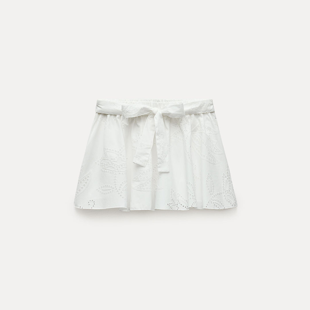 Moudda ZARA - Jupe-pantalon évasée, broderie thermocollante - Tunisie 2