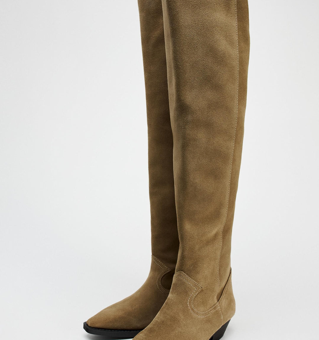 Moudda ZARA - Botte plate cowboy daim - Tunisie 5