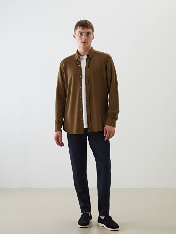 Moudda LC Waikiki - Chemise tissée à manches longues pour Hommes - Tunisie 2