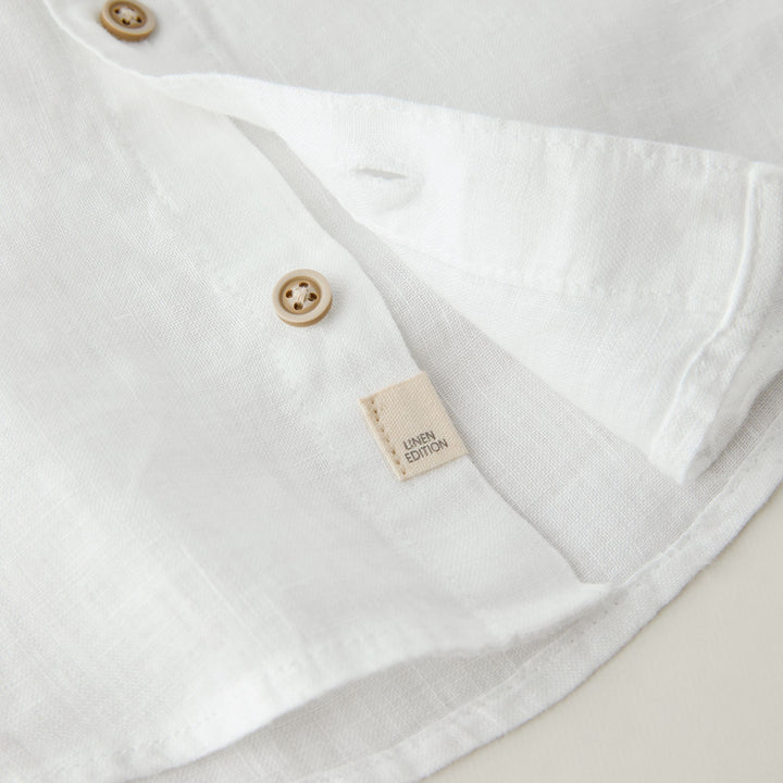 Moudda ZARA - Chemise lin manches courtes crudo - Tunisie 3