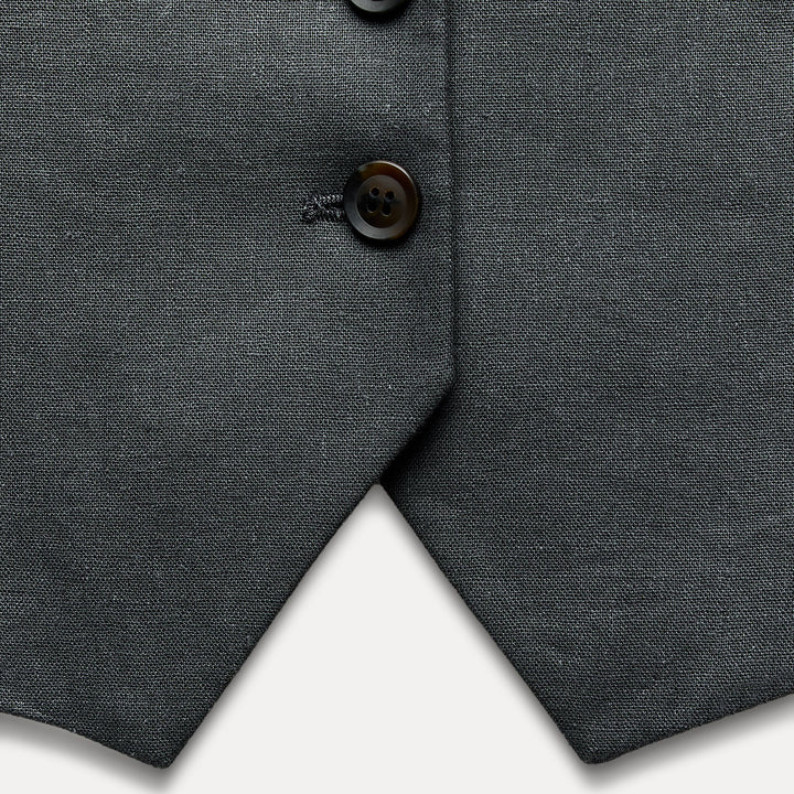 Moudda ZARA - Gilet tailleur lin (Ensemble) - Tunisie 3
