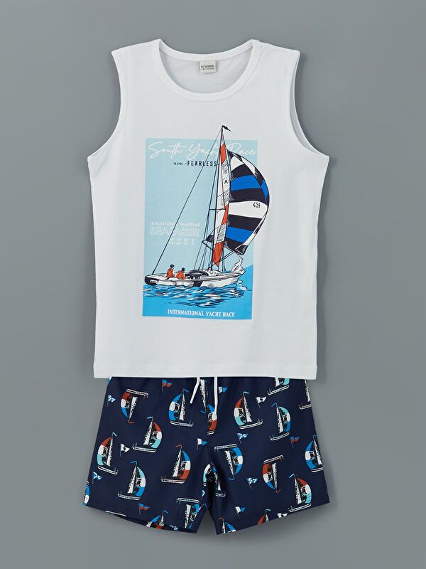Moudda LC Waikiki - Ensemble maillot de bain en tissu - Tunisie 1