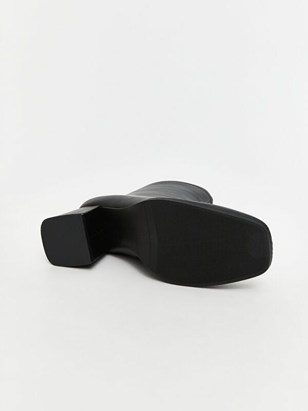 Moudda LC Waikiki - Bottes à talons Femme Noir - Tunisie 4