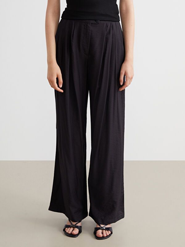 Moudda LC Waikiki - Pantalon tissé fin Femme Noir - Tunisie 2