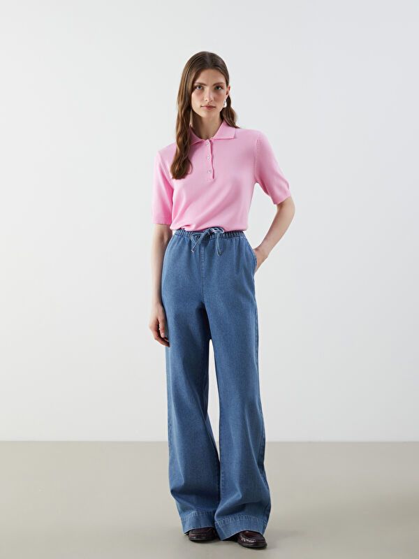 Moudda LC Waikiki - pantalon en jean tissé pour Femmes - Tunisie 1