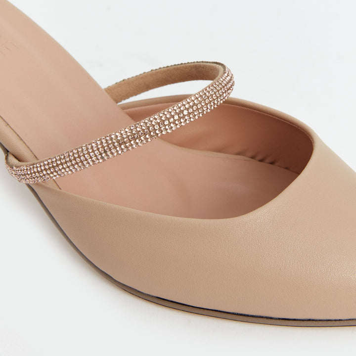 Moudda LC Waikiki - Pantoufles stylées Femme Beige - Tunisie 3