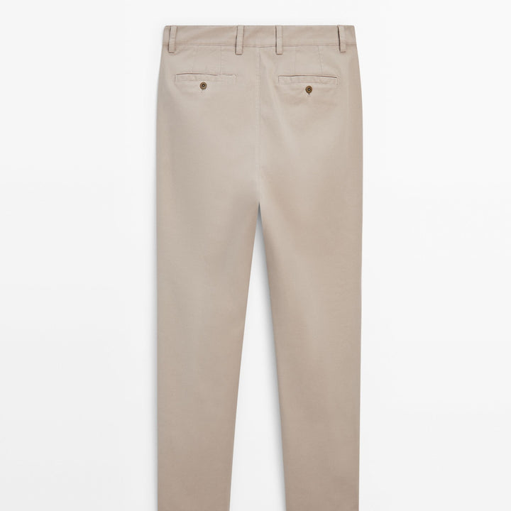 Moudda Massimo Dutti - Pantalon sergé coupe slim - Tunisie 4
