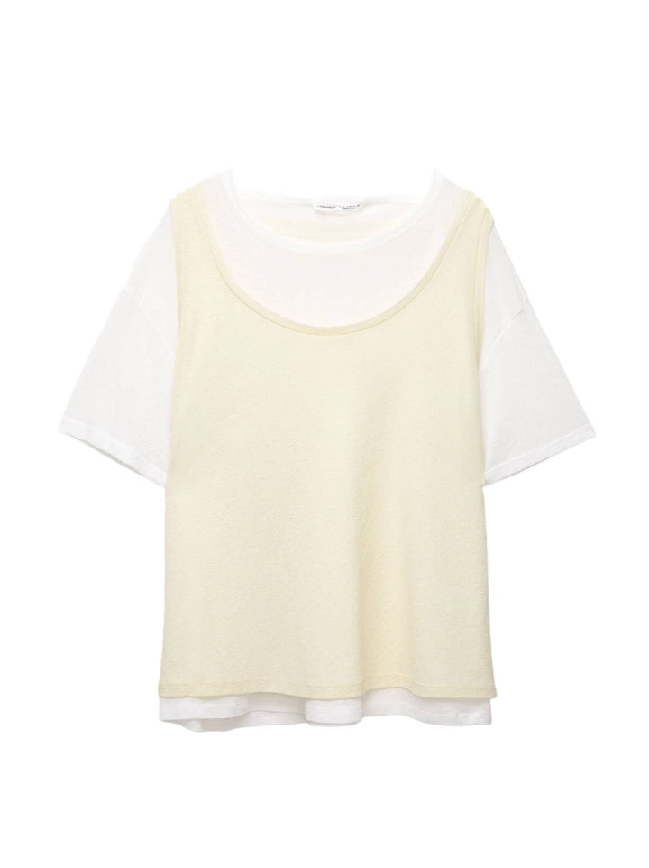 Moudda PULL & BEAR - T-Shirt Double - Bicolore - Tunisie 1