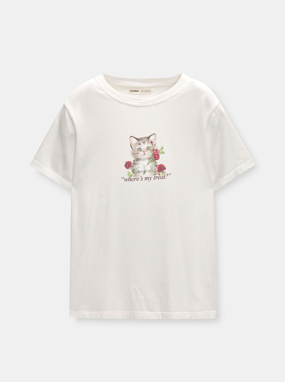 Moudda PULL & BEAR - Body Graphique Chaton Kitsch - Tunisie 2