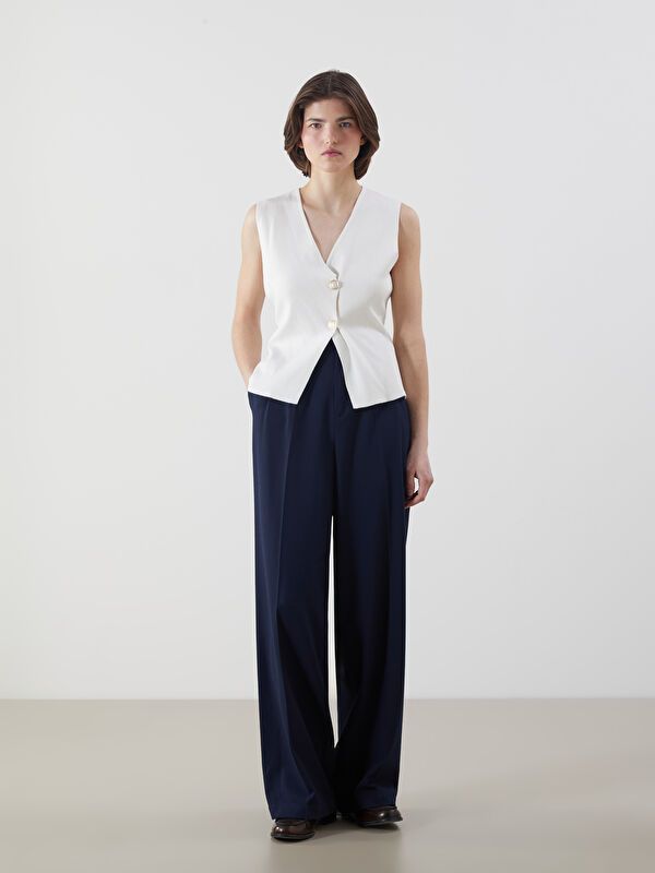 Moudda LC Waikiki - Débardeur tricot Femme Ecru - Tunisie 2