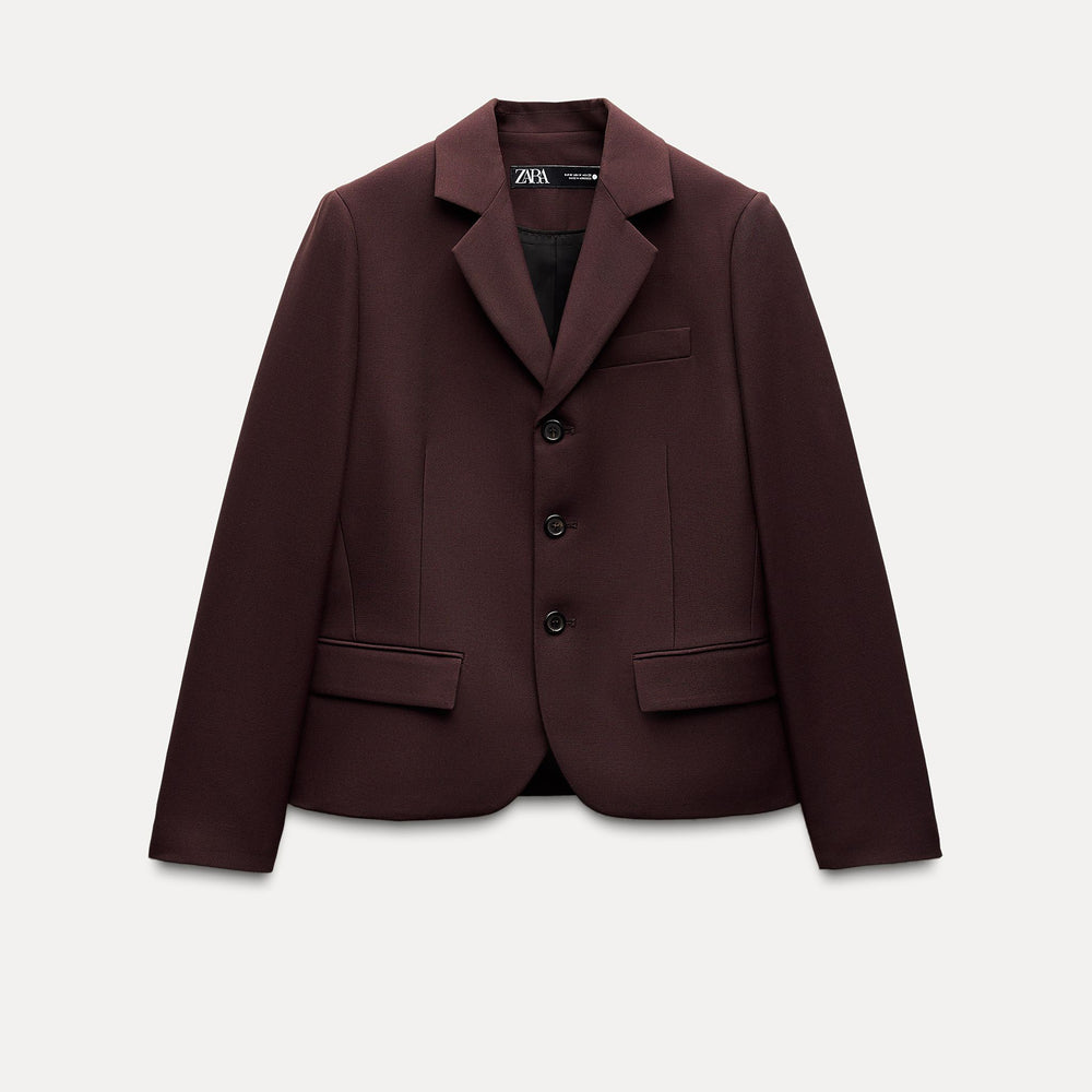 Moudda ZARA - Combinaison veste bordeaux - Wardrobe - Tunisie 2