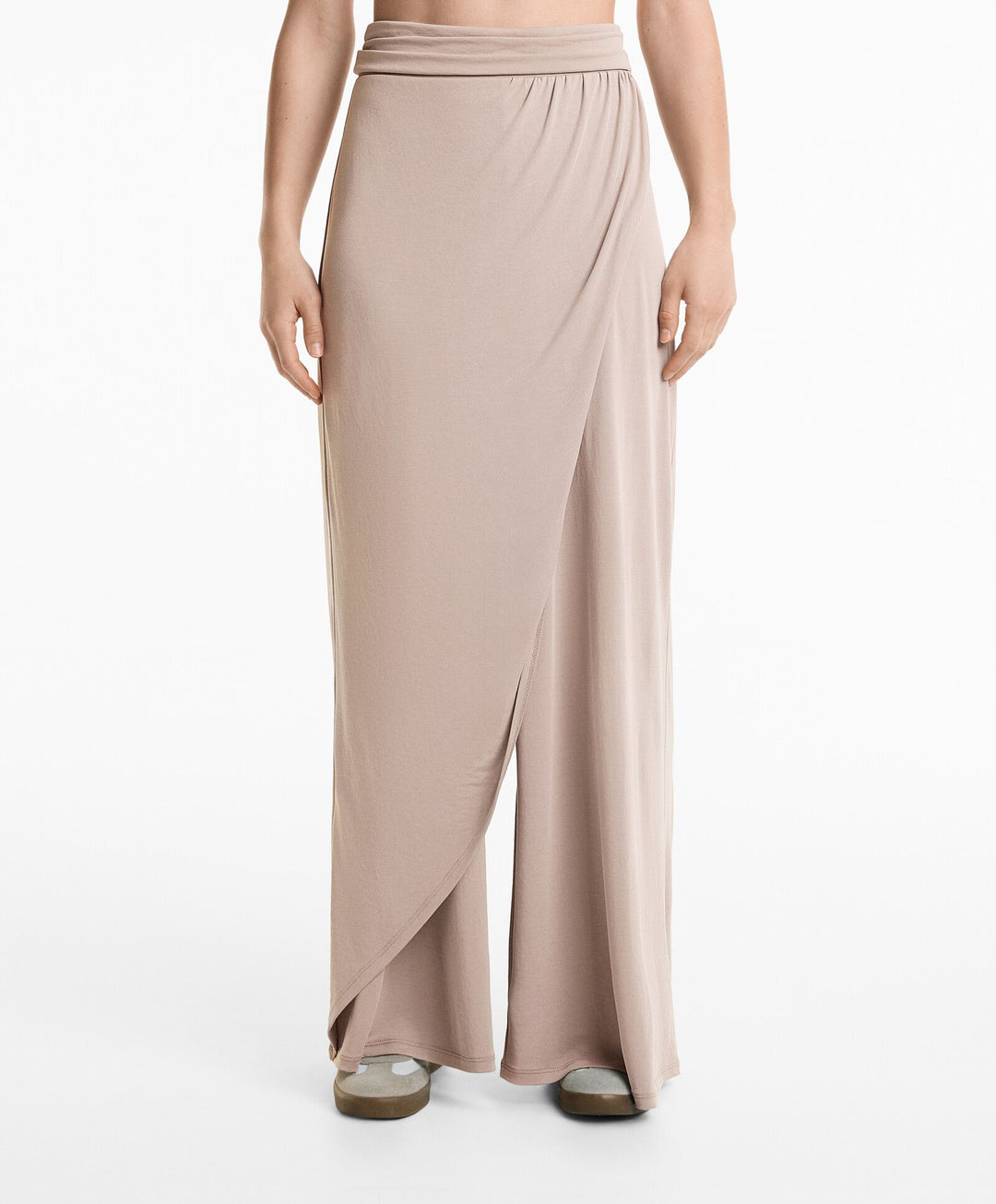 Moudda Oysho - Pantalon Long Wrap - Modal/Polyester - Tunisie 1