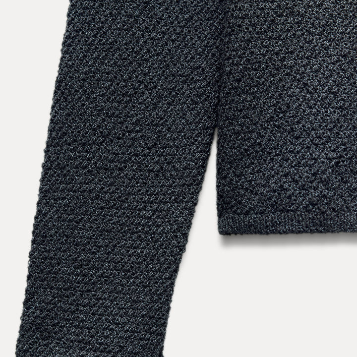 Moudda ZARA - Top en maille fantaisie, col Perkins - Tunisie 3