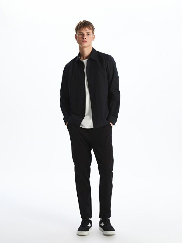 Moudda LC Waikiki - Pantalon tissé moyen Homme Noir - Tunisie 1