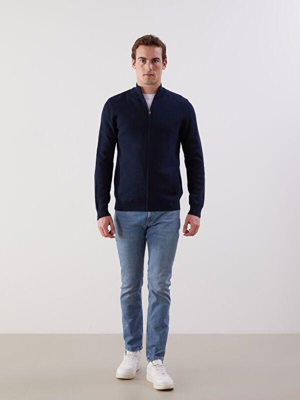 Moudda LC Waikiki - Cardigan en tricot Homme Marine - Tunisie 2