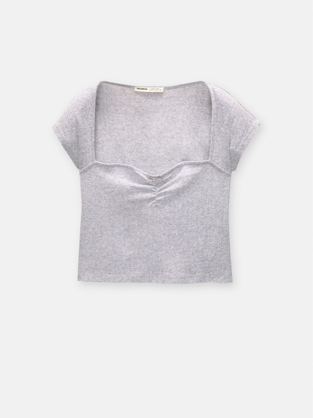Moudda PULL & BEAR - Body Calados Manches Courtes Gris - Tunisie 3