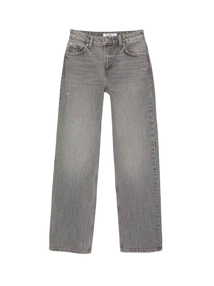 Moudda PULL & BEAR - Pantalon Denim Droit - Taille Moyenne - Tunisie 1