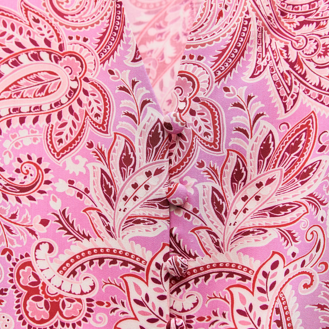 Moudda ZARA - Robe imprimée paisley godets et ceinture - Tunisie 3