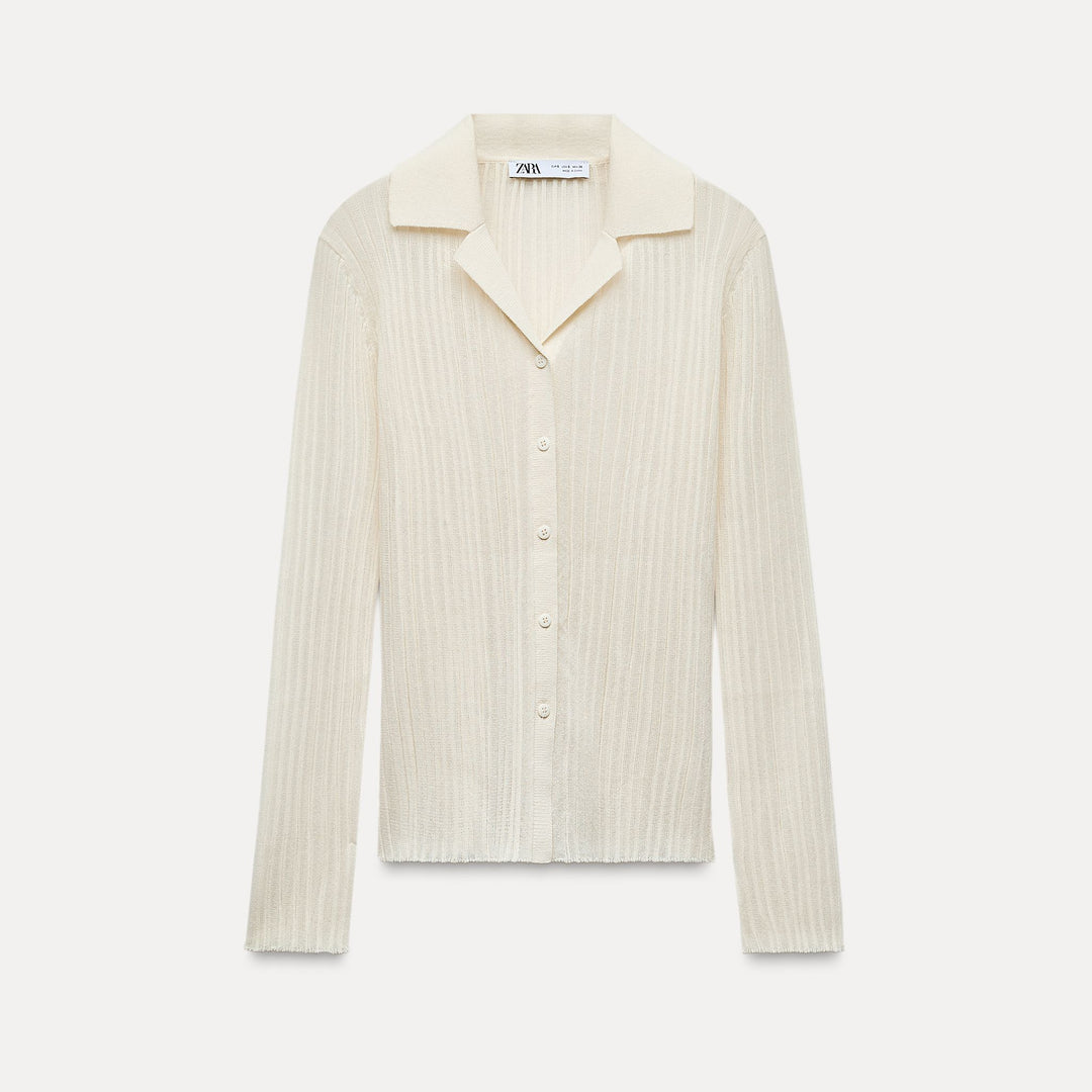 Moudda ZARA - Veste col polo, qualité fine, côte - Tunisie 1