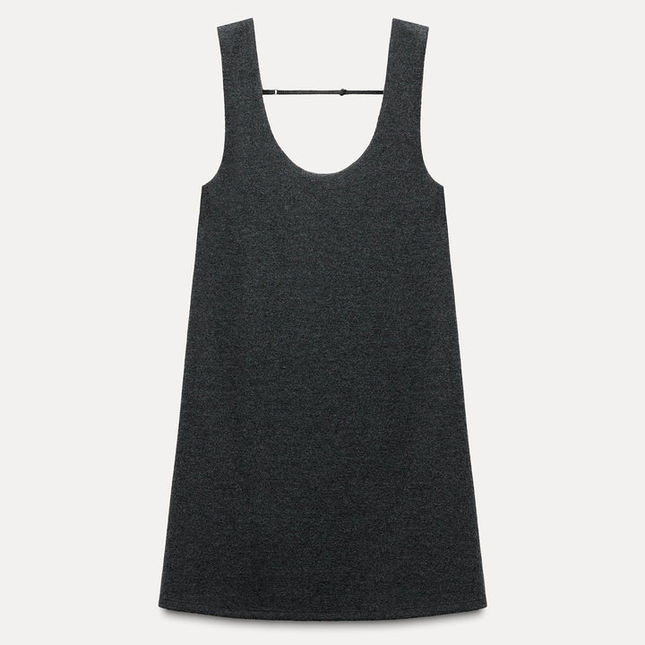Moudda ZARA - Robe courte bretelles, boucle dos, toucher doux - Tunisie 1