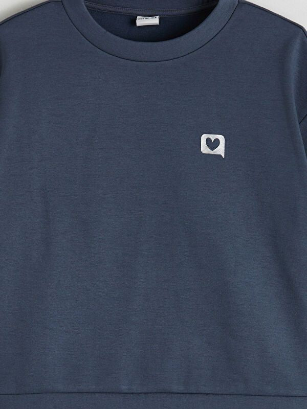 Moudda LC Waikiki - Sweatshirt en jersey Fille Anthracite - Tunisie 2