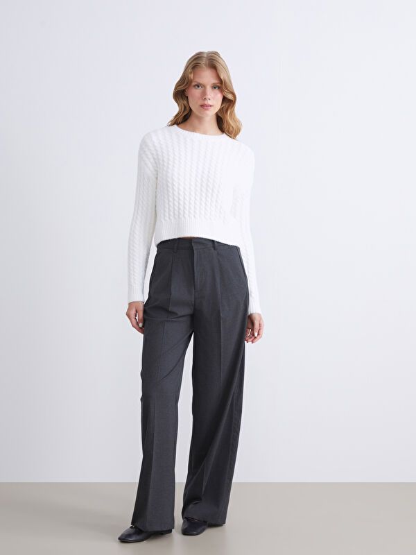 Moudda LC Waikiki - Pull en tricot Femme Ecru - Tunisie 2