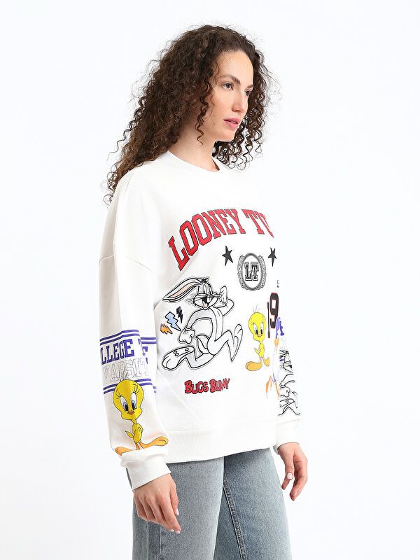 Moudda LC Waikiki - Jersey sweatshirt licence pour Femmes - Tunisie 4