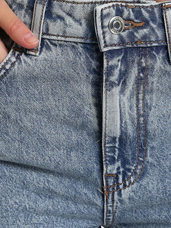 Moudda LC Waikiki - pantalon tissé en jean pour Femmes - Tunisie 3