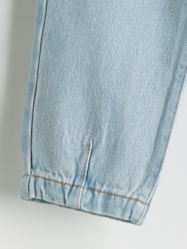 Moudda LC Waikiki - Pantalon tissé en denim Fille Rodéo bleu clair - Tunisie 2