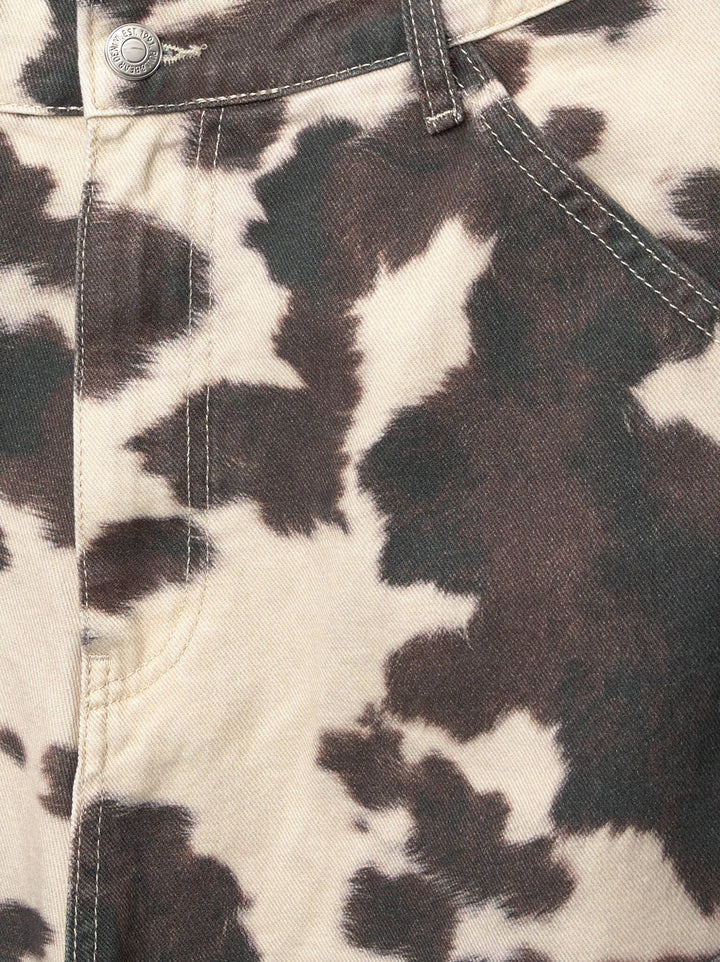 Moudda PULL & BEAR - Bermuda - Imprimé Vache - Tunisie 5