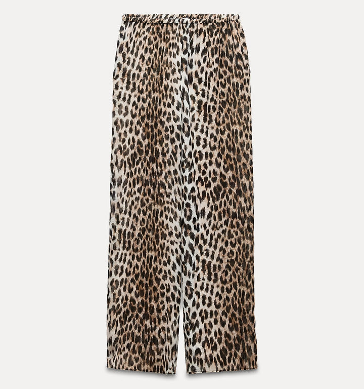 Moudda ZARA - Pantalon long imprimé animalier - Tunisie 3