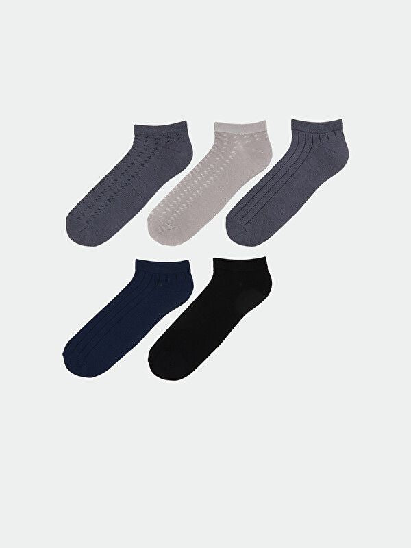 Moudda LC Waikiki - Chaussettes liner trainer (sport) pour Homme couleur Mélange teint fil - Tunisie 1
