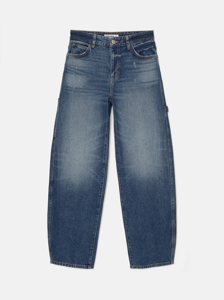 Moudda PULL & BEAR - Pantalon Denim Carpenter Ballon - Tunisie 5